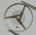 FHF 73 731 Balance Wheel Complete And Spring Renata 672 Watch Movement Parts NOS