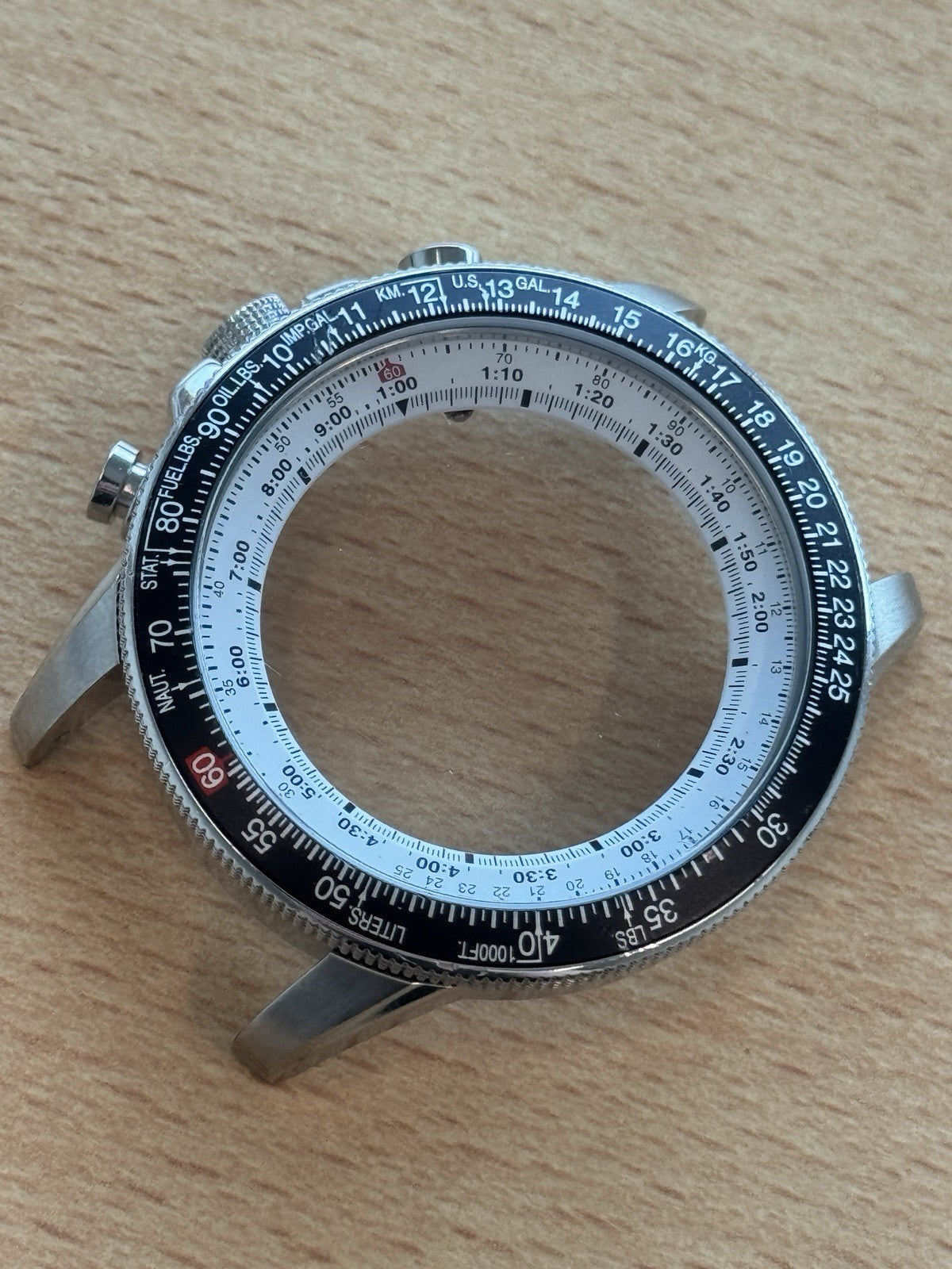 Seiko SSC013 Flightmaster Watch Case - Chronograph - New Old Stock