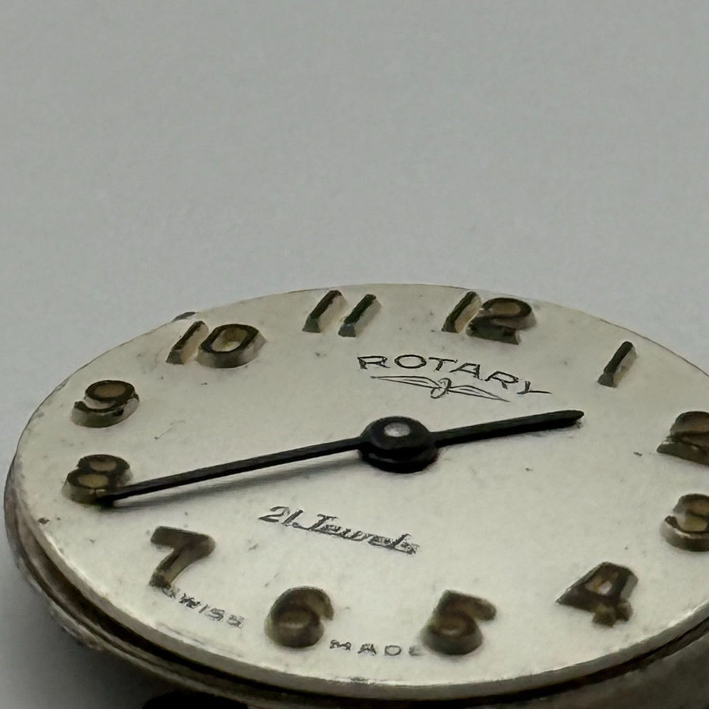FHF 34-21 Watch Movement Rotary 21 Jewels Swiss Manual Wind Parts Repair 17.5mm