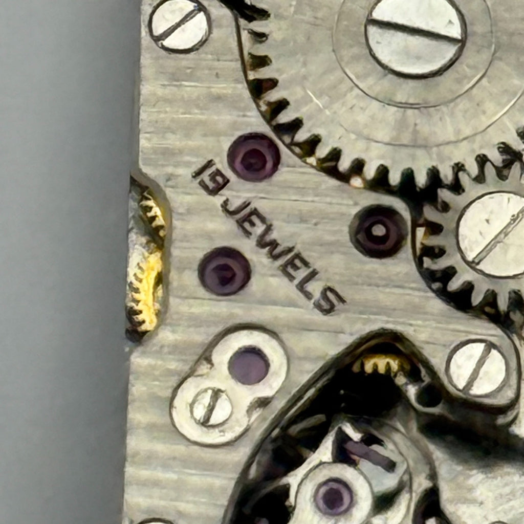 Citizen 9407 Parashock Baguette Watch Movement - For Parts / Repair - 10.2mm