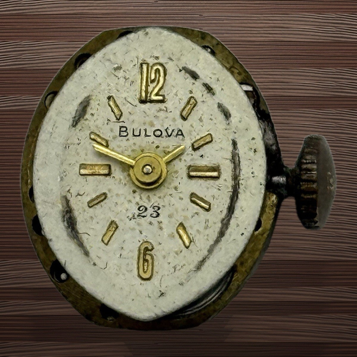 Bulova 5AT Watch Movement - Ladies - For Parts / Repair - 13mm