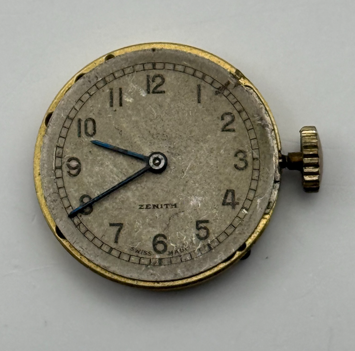 Zenith 88 Watch Movement Swiss Made Manual Wind Vintage Parts Repair 19.7mm