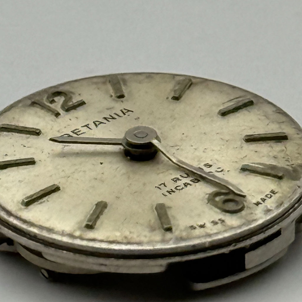 FHF 351 Watch Movement Betania 17 Jewels Swiss Manual Wind Parts Repair 17.5mm