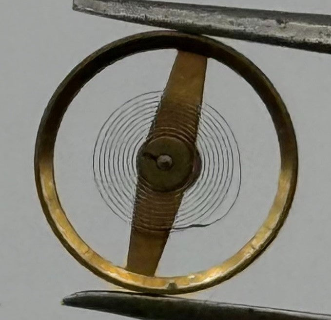 BFG 927-21 Balance Wheel Complete And Spring 6¾-8’’’ 1892 M Watch Movement Parts