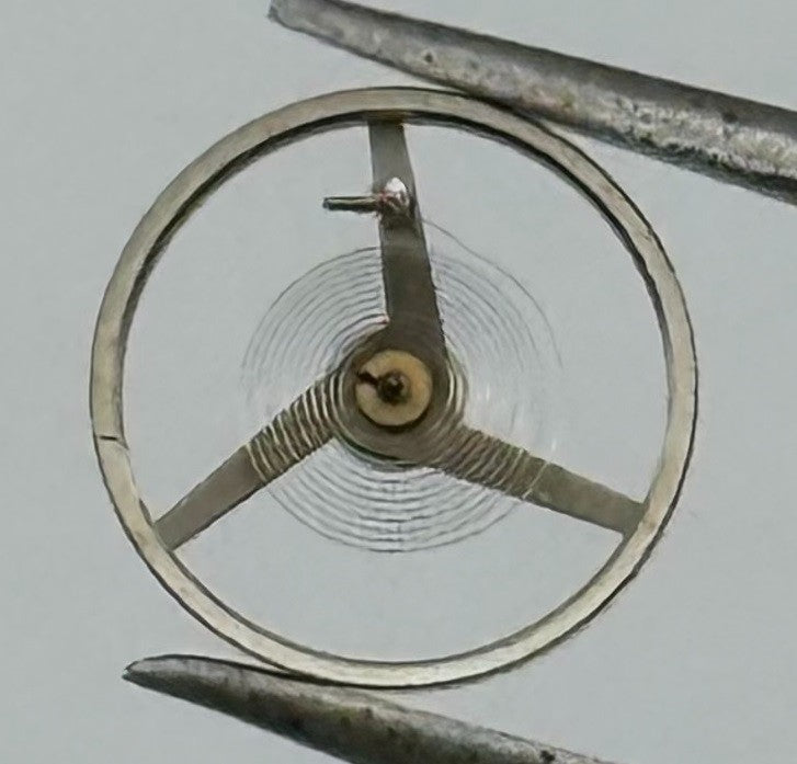 Felsa 4162 Balance Wheel Complete And Spring Renata 1244 M Watch Movement Parts