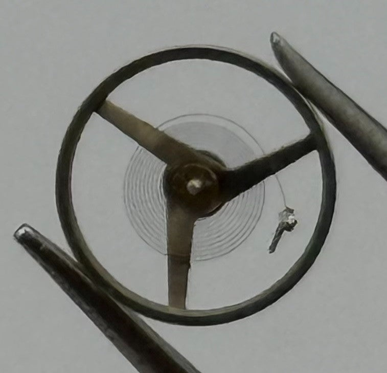 FEF 430 6600 Balance Wheel Complete And Spring 5½’’’ 1432 M Watch Movement Parts