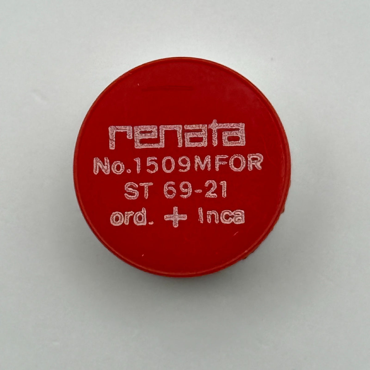 ST 69-21 Balance Wheel Complete And Spring Renata 1509 Watch Movement Parts NOS