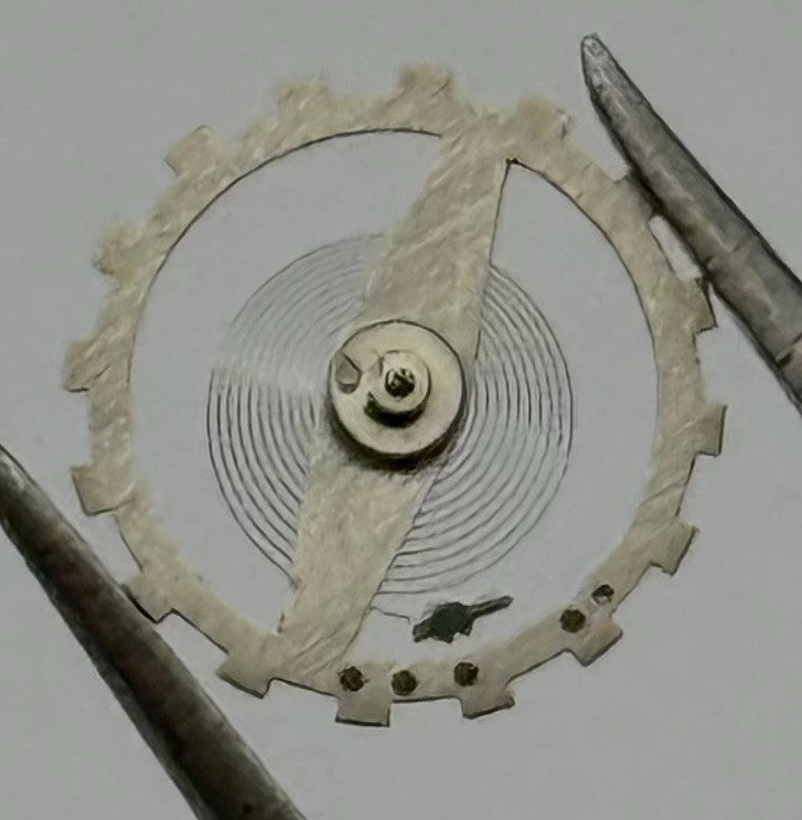 EB Balance Wheel Complete And Spring 6¾’’’ Renata Watch Movement Parts NOS