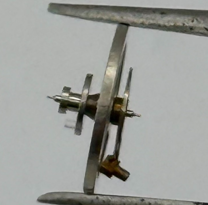 BFG 800 Balance Wheel Complete And Spring Bergeon 117 Watch Movement Parts NOS