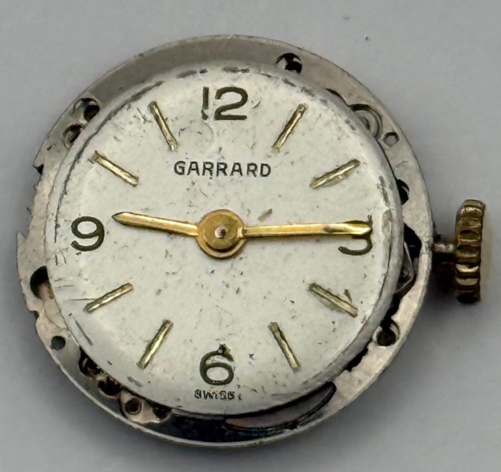 ETA 2510 Watch Movement - Garrard 17 Jewels Ladies 17.5m - For Parts / Repair