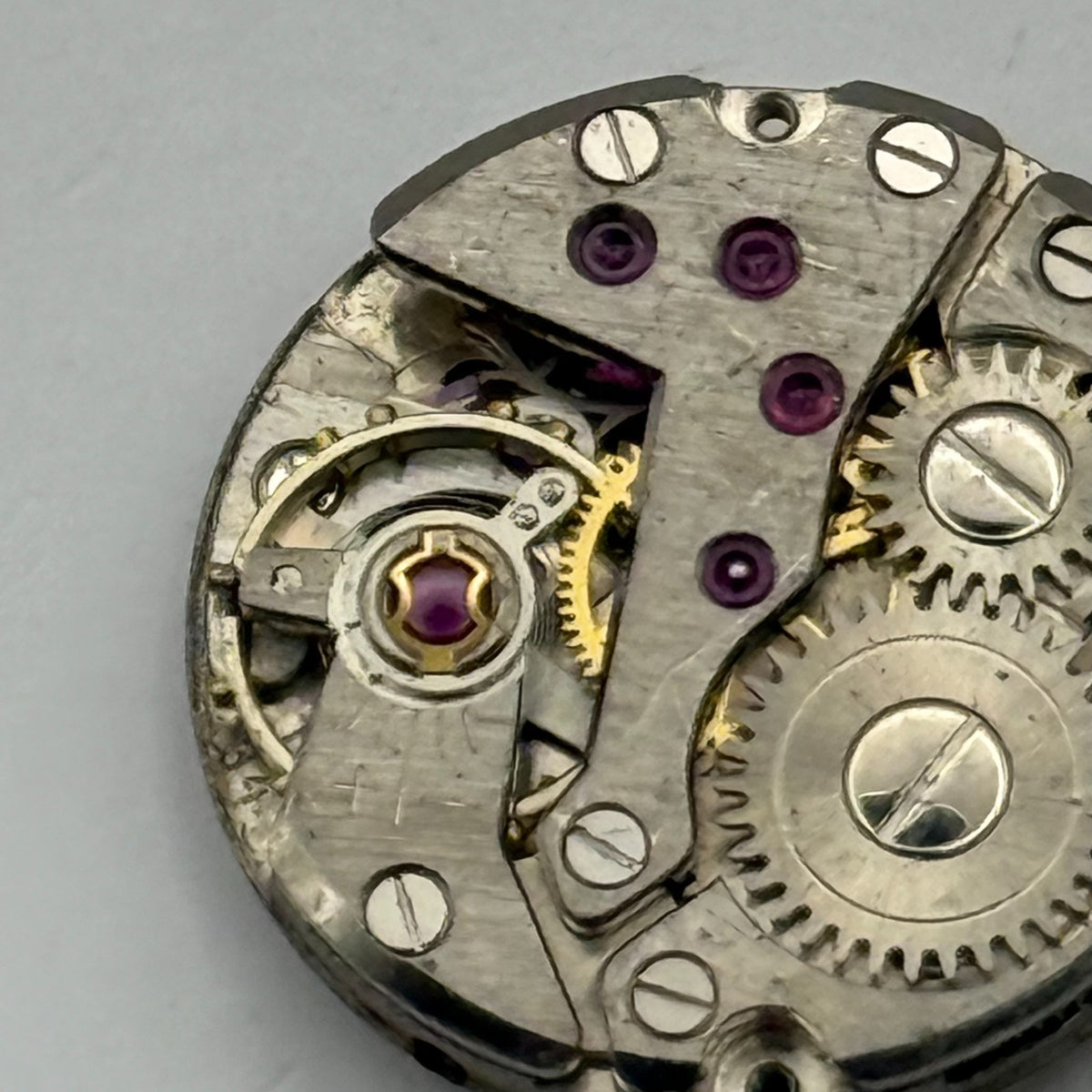 FHF 34 Watch Movement Gigandet Incabloc 17 Rubis Ladies Manual Wind Parts 17.4mm