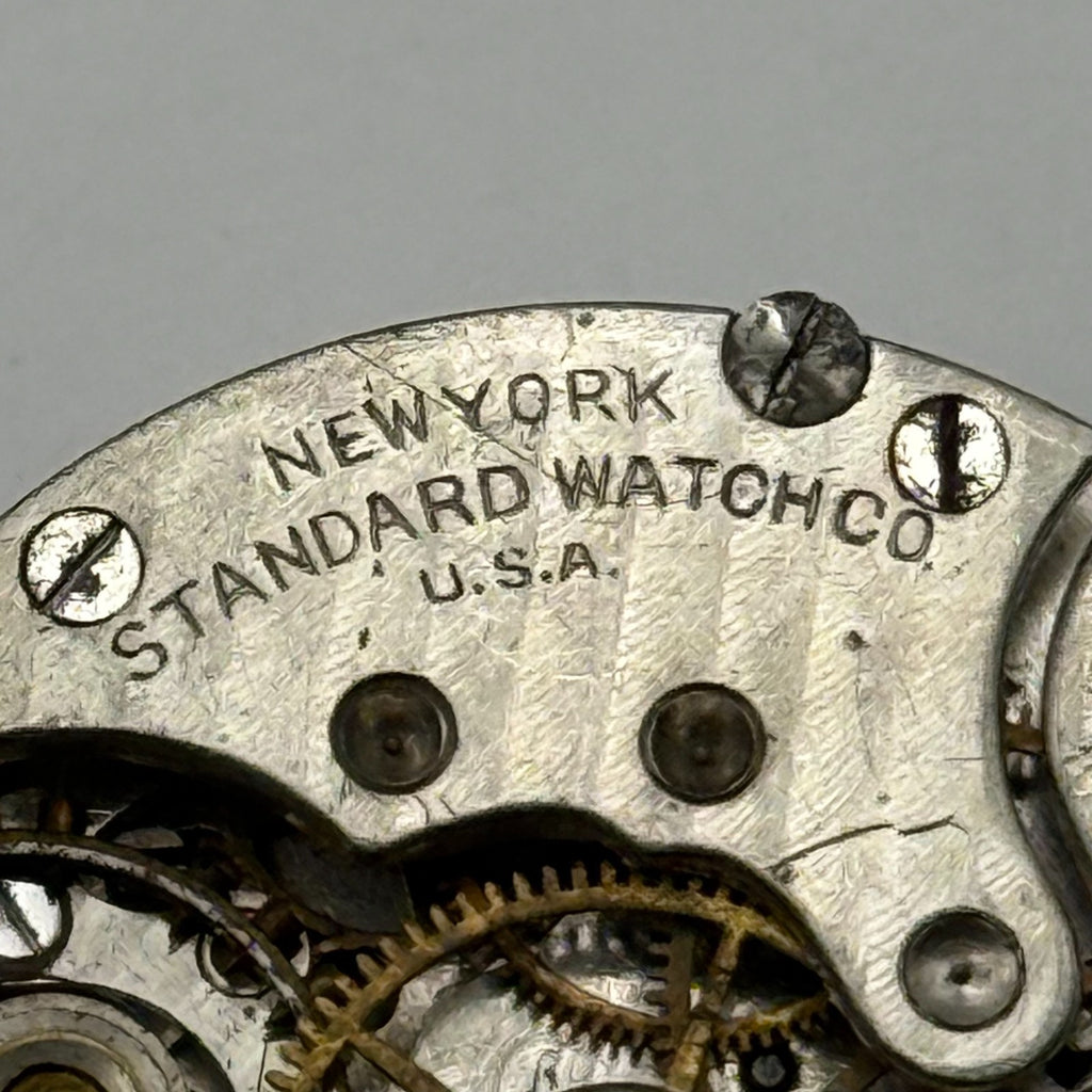 New York Standard Grade 306 Watch Movement Model BI American 0s Parts Repair