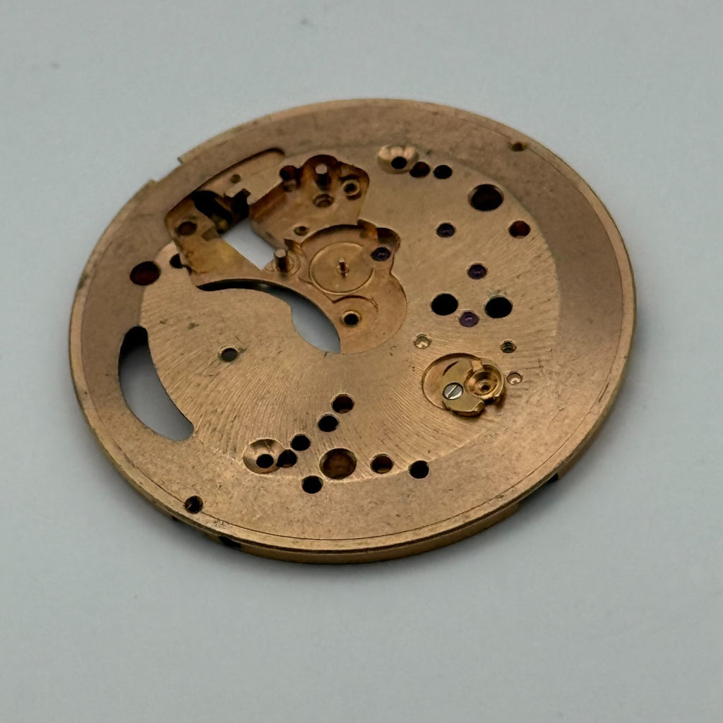Unidentified Incomplete Watch Movement - For Parts / Repair - 28.4mm