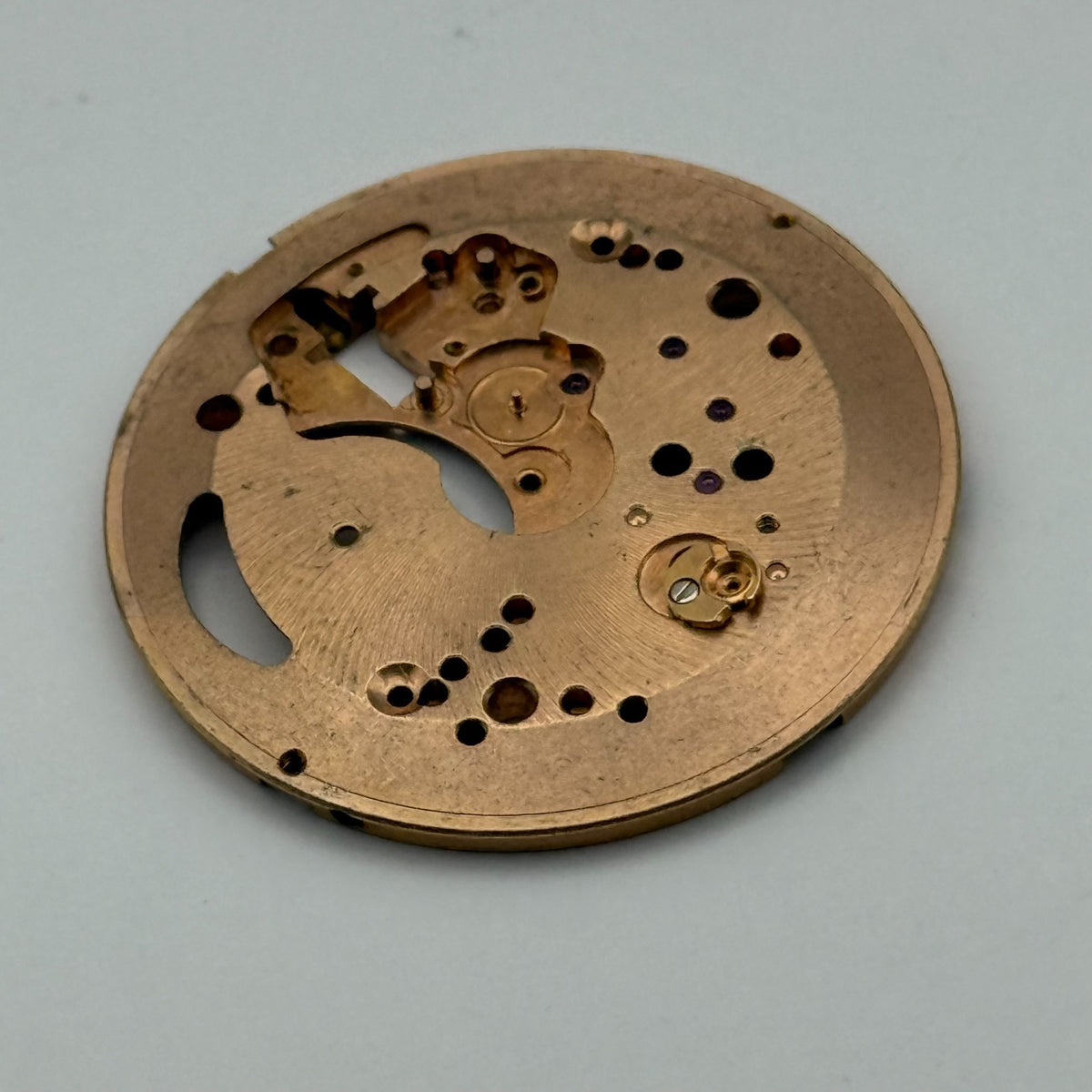 Unidentified Incomplete Watch Movement - For Parts / Repair - 28.4mm