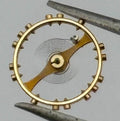 Helvetia 106 Balance Wheel Complete And Spring 5¼’’’ 218 Watch Movement Parts