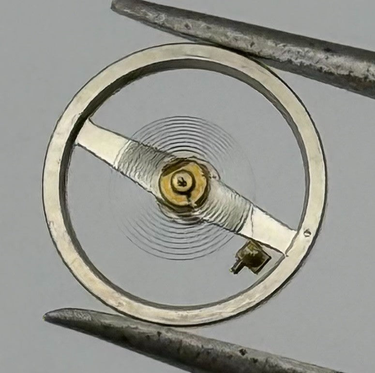 BFG 925 Balance Wheel Complete And Spring 6¾’’’ 4440 Watch Movement Parts NOS