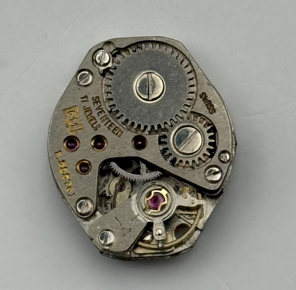 FHF 69-21 Watch Movement Rone 17 Jewels Swiss Manual Wind Parts Repair 15.3mm