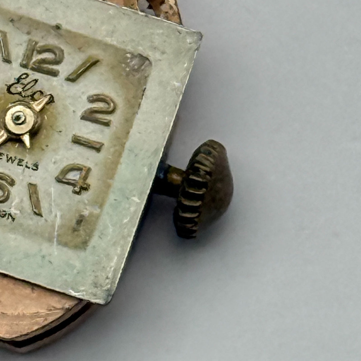 Hyppolyte Parrenin 25 Watch Movement Elco Swiss Manual Wind Parts Repair 12.7mm