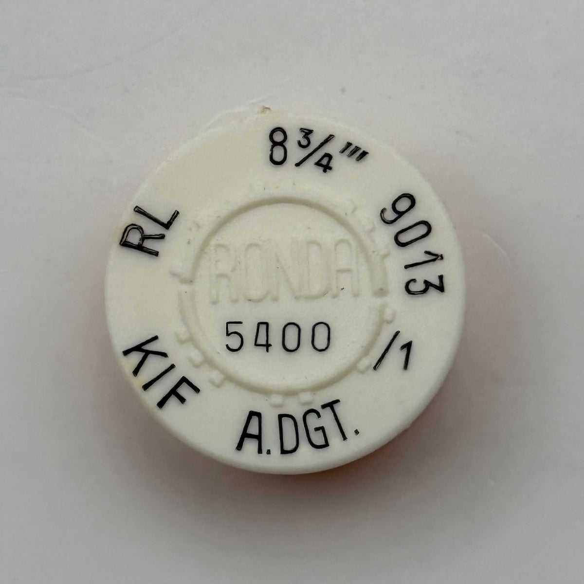RL 9013 Balance Wheel Complete And Spring 8¾’’’ 5400 /1 Watch Movement Parts NOS