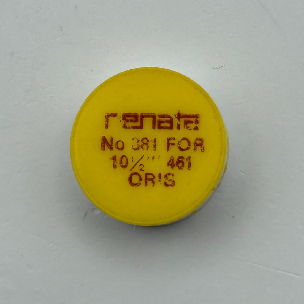 Oris 461 Balance Wheel Complete And Spring 10½’’’ 381 Watch Movement Parts NOS