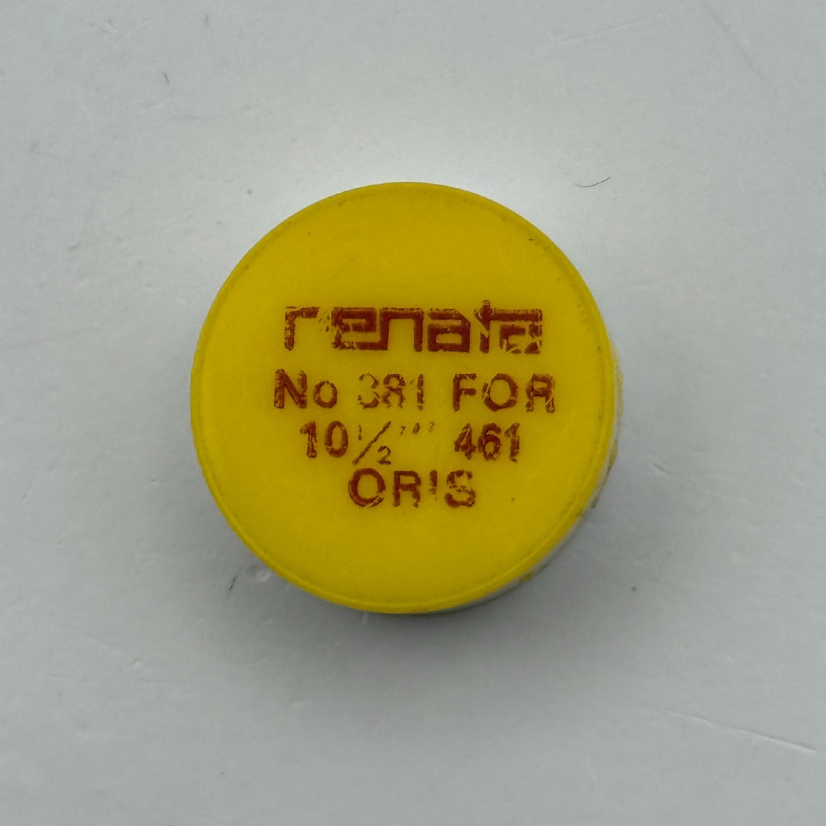 Oris 461 Balance Wheel Complete And Spring 10½’’’ 381 Watch Movement Parts NOS
