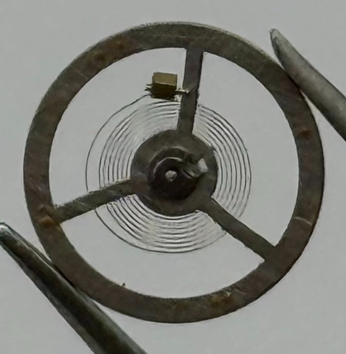 EB 8140 Balance Wheel Complete And Spring 8¾’’’ 1319 Watch Movement Parts NOS