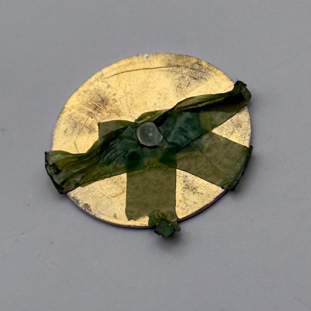 Seiko Lassale 1N00-3E10 Watch Dial White Japan Vintage Spare Parts Repair 20.5mm