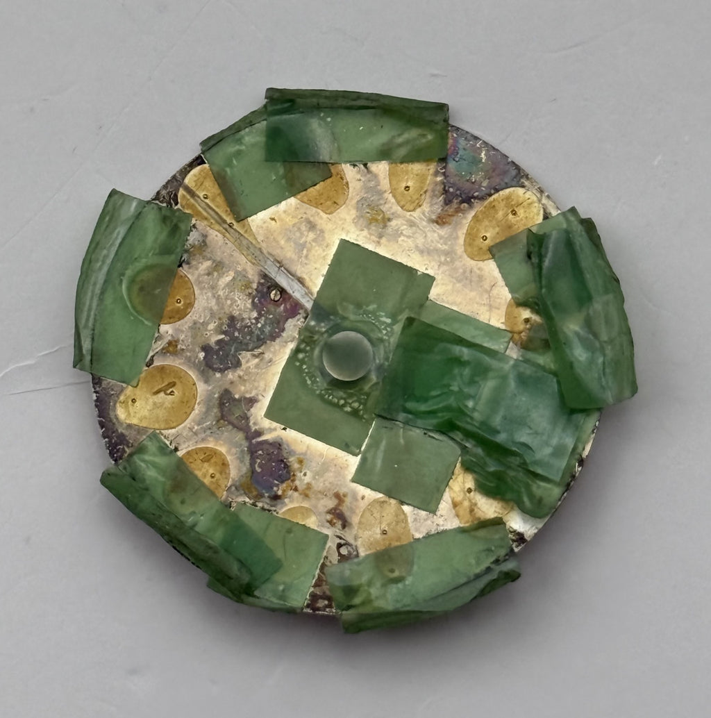 Seiko Kinetic Watch Dial Titanium SQ 50 Vintage Spare Parts Repair 26.5mm