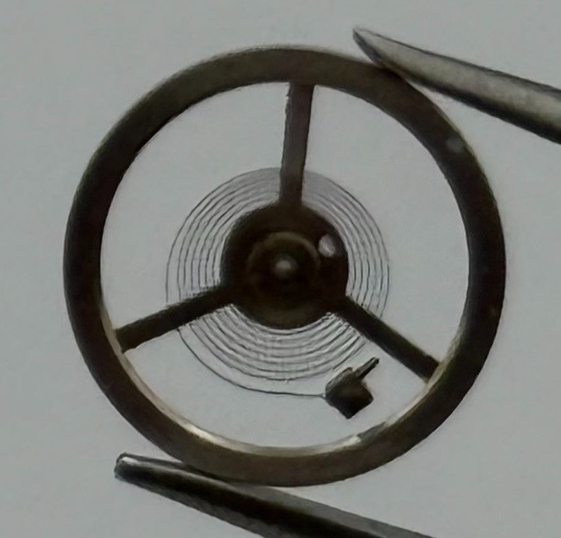 EB 8140 Balance Wheel Complete And Spring 8¾’’’ Renata 1319 Watch Movement Parts