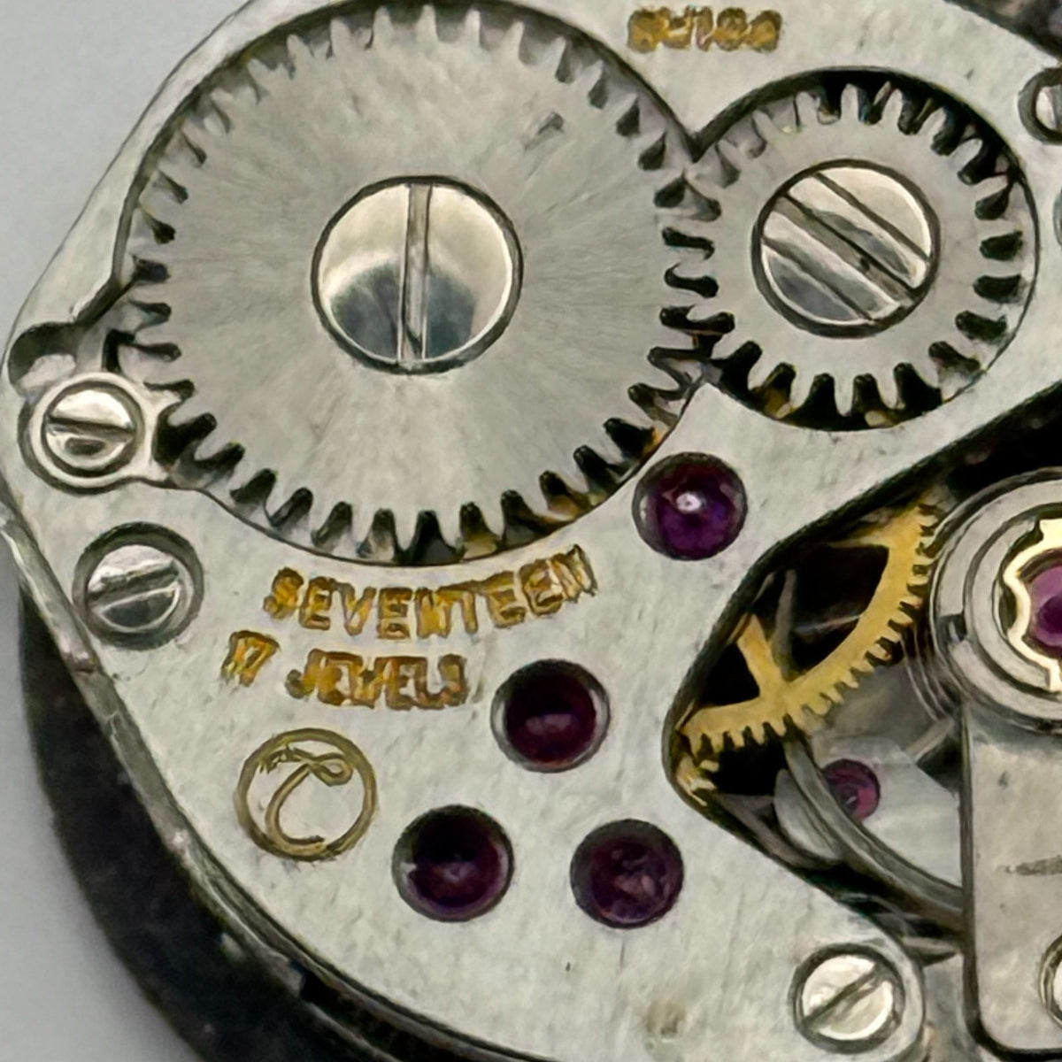 FHF 69 Watch Movement Running Excalibur Swiss Manual Wind Parts Repair 15.3mm