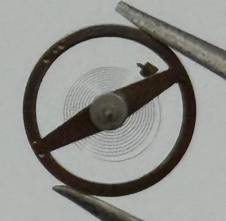 RL 5001 5011 5211 Balance Wheel Complete And Spring 1313 M Watch Movement Parts