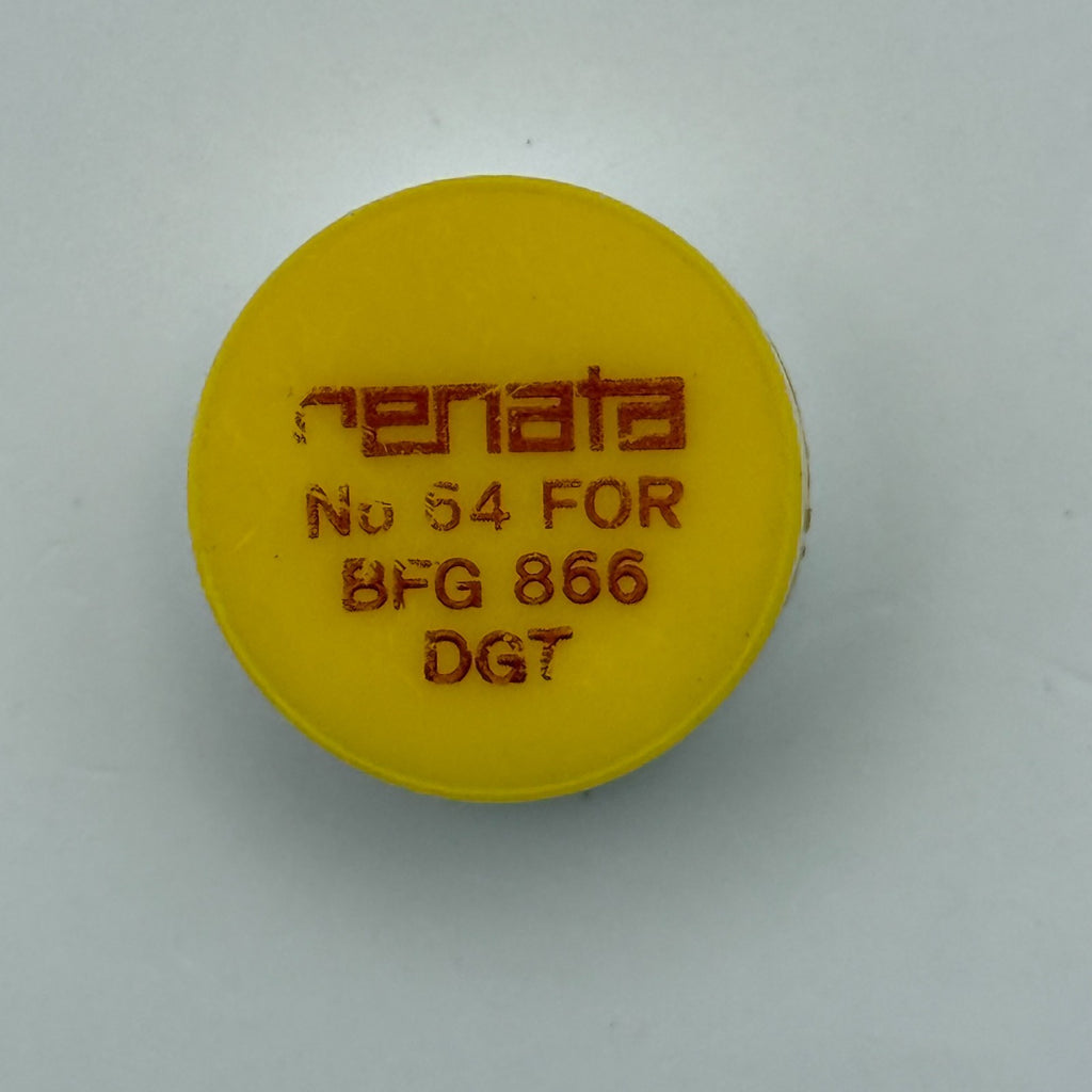 BFG 866 Balance Wheel Complete And Spring Renata 64 Watch Movement Parts NOS