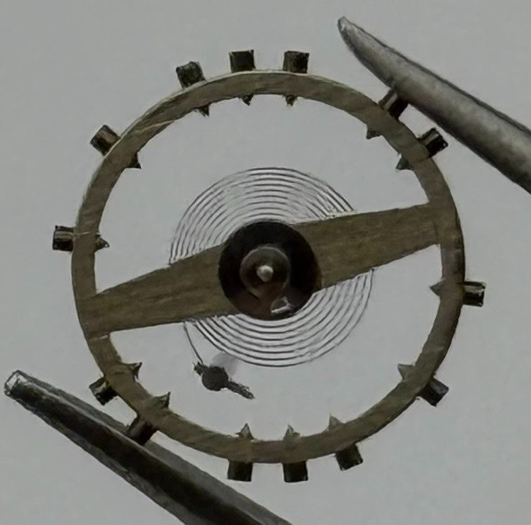 MST 340 Balance Wheel Complete And Spring Renata 378 Watch Movement Parts NOS