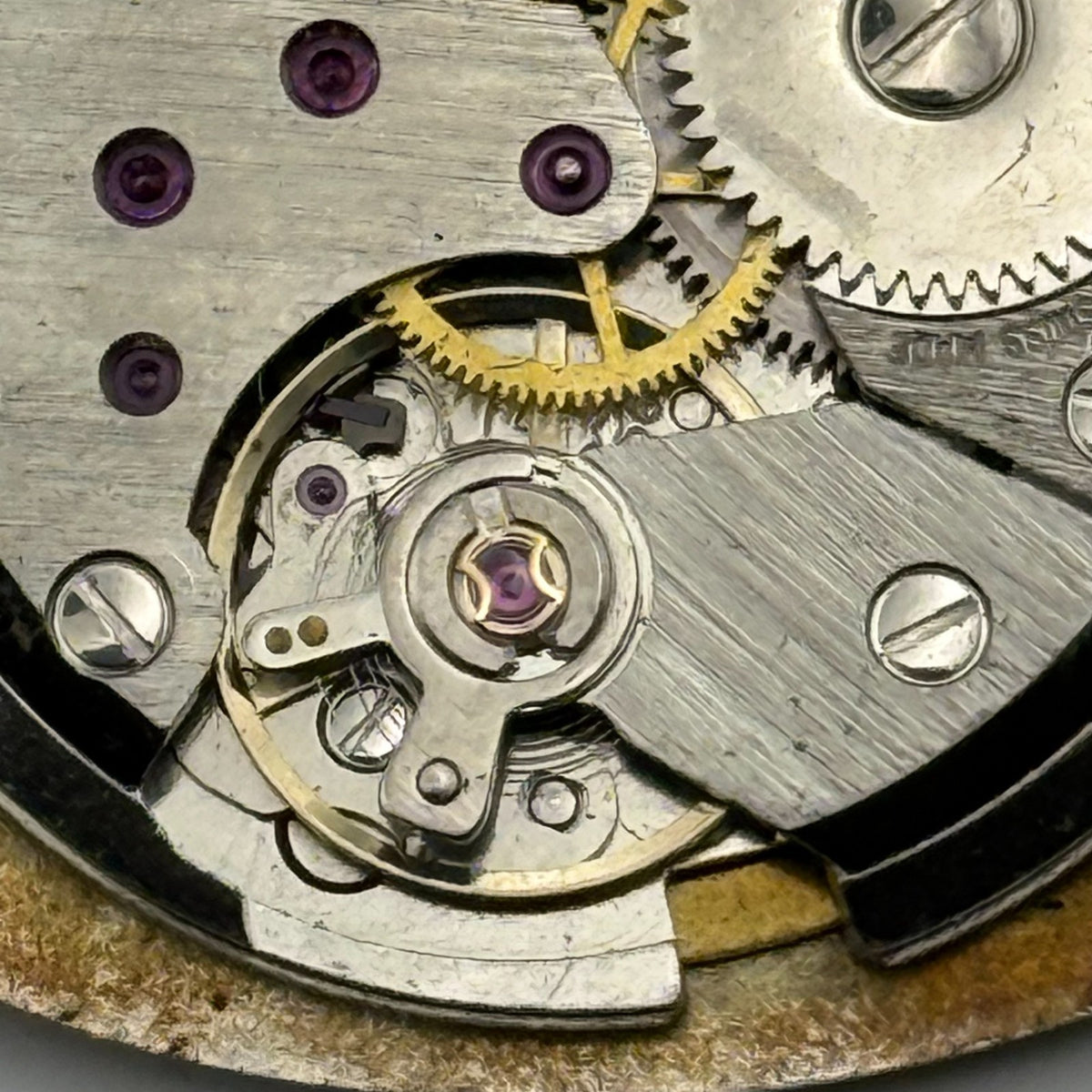 Peseux 7056 Watch Movement Rotary 17 Jewels Swiss Manual Wind Parts Repair 26mm