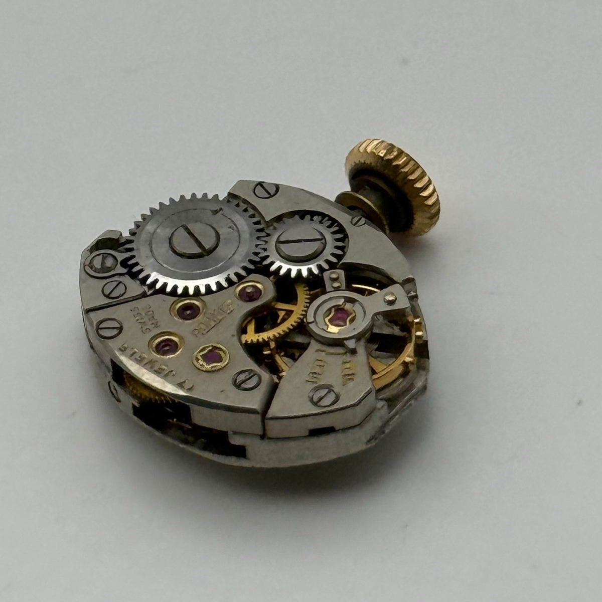 MST 389 Watch Movement Running Roamer 17 Jewels Manual Wind Parts Repair 13.1mm