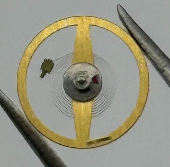 Ebosa 86 87 Balance Wheel Complete And Spring 8¾’’’ 3725 /2 Watch Movement Parts