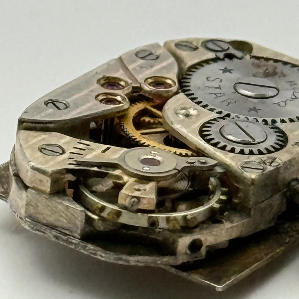 ETA Watch Movement Running Bentima 15 Jewels Swiss Manual Wind Parts 12.6mm