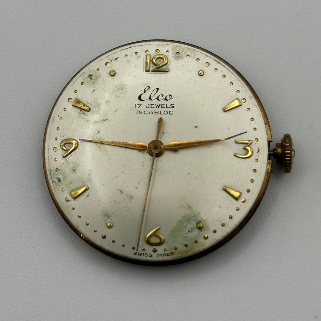 Helvetia 830 Watch Movement - For Parts / Repair