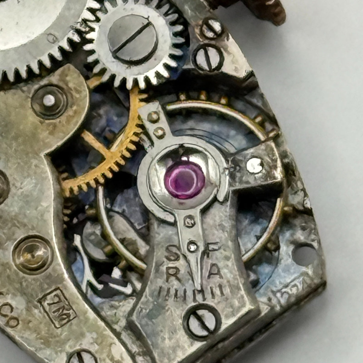 AM 224 Watch Movement Westfield 6 Jewels Swiss Manual Wind Parts Repair 15.4mm