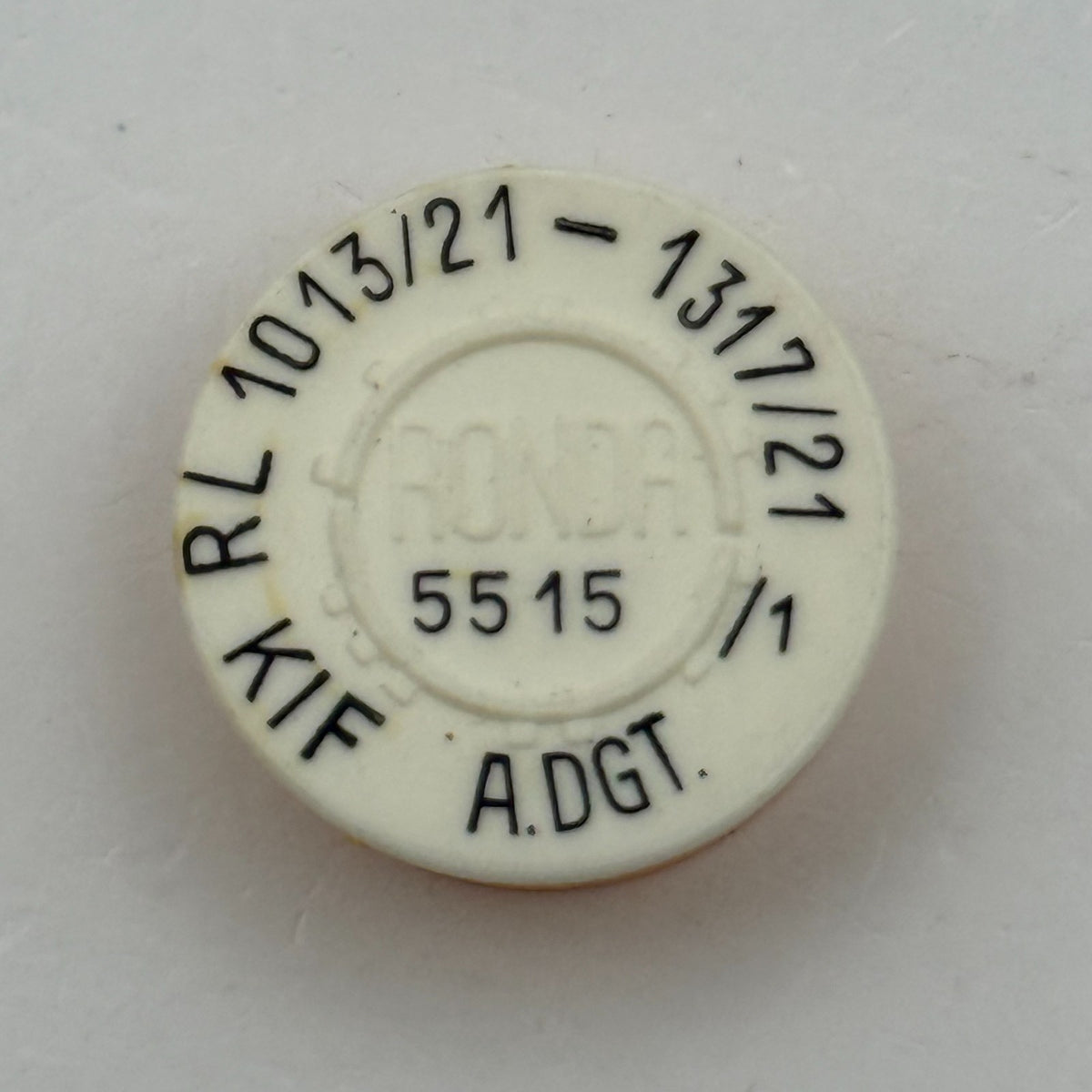 RL 1013/21 1317/21 Balance Wheel Complete And Spring 5515 /1 Watch Movement Part