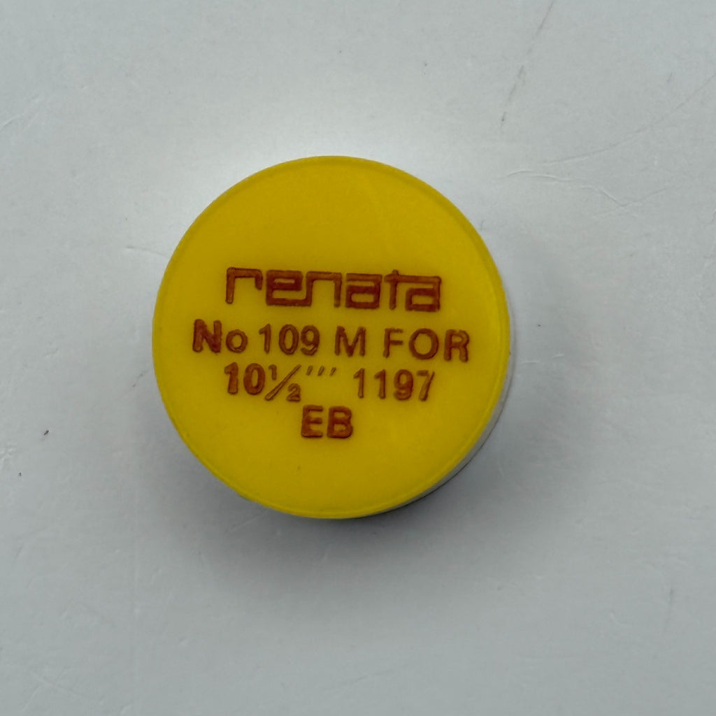 EB 1197 Balance Wheel Complete And Spring 10½’’’ 109 M Watch Movement Parts NOS