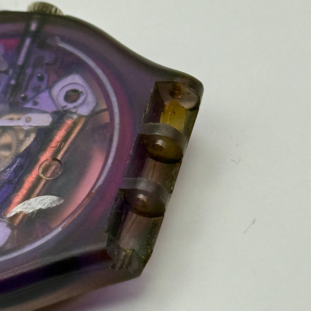 Vintage Swatch Gent Watch GV103 Rara Avis 1991 ETA Quartz Swiss 33mm Parts 