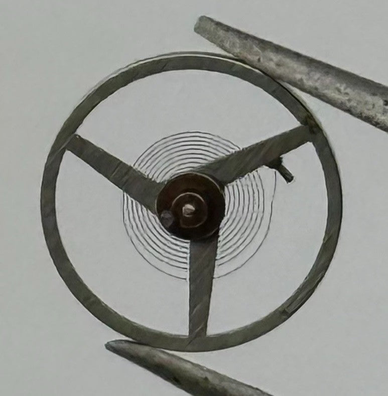 FEF 270 Balance Wheel Complete And Spring 5¼’’’ Bergeon 1470 Watch Movement Part