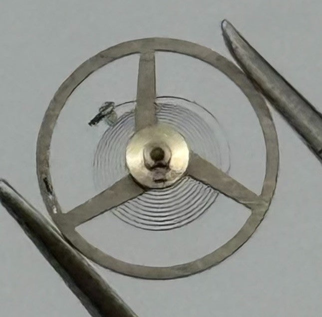 FEF 6620 Balance Wheel Complete And Spring 5½’’’ 1450 M Watch Movement Parts NOS