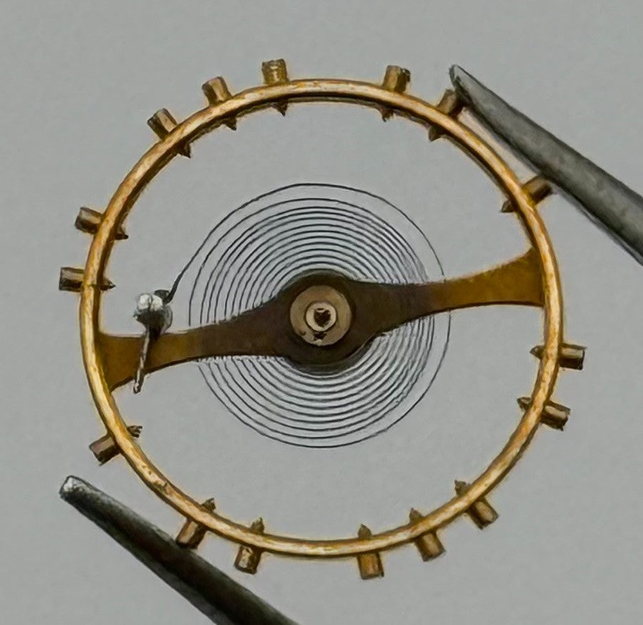 AS 1525 Balance Wheel Complete And Spring Renata 952 M Watch Movement Parts NOS