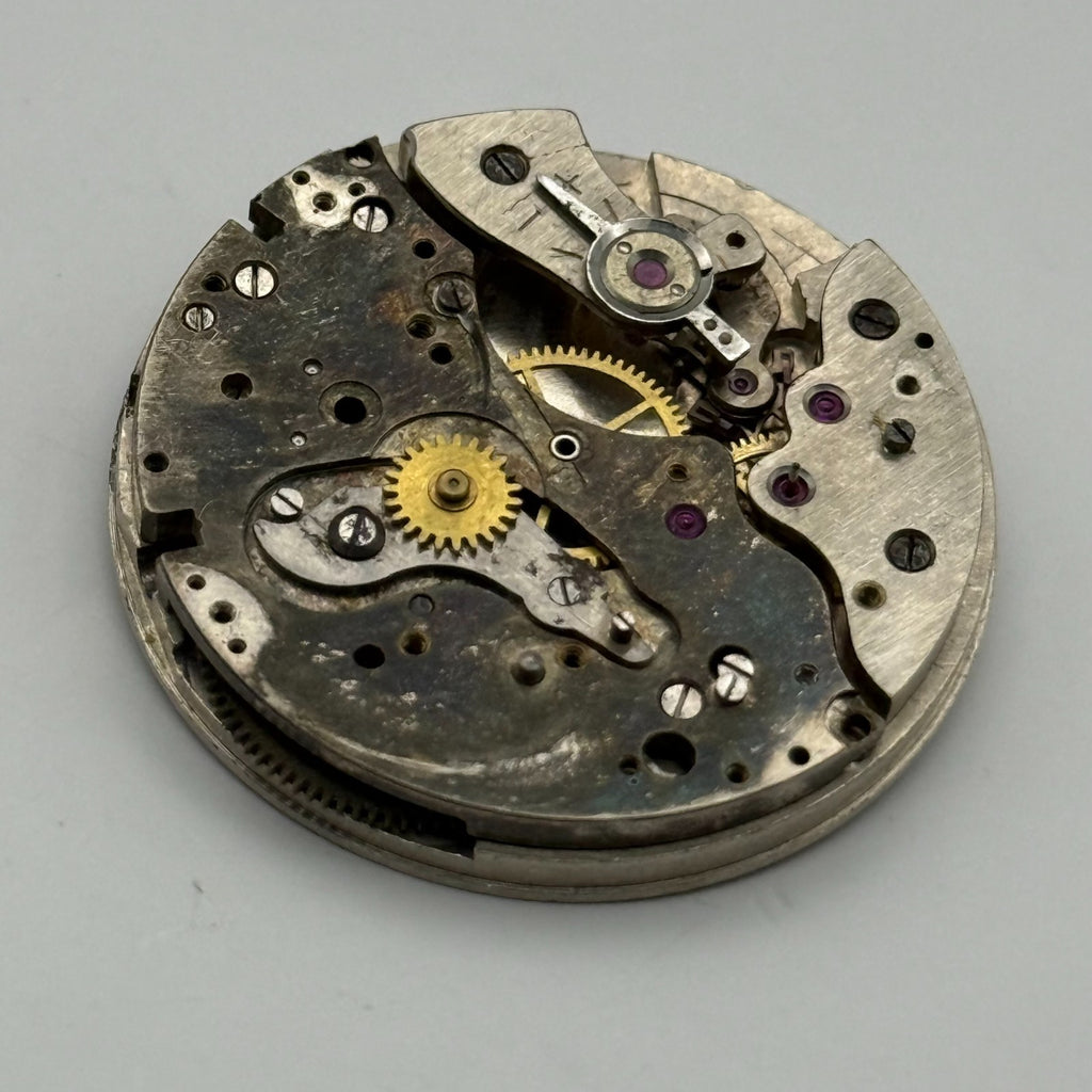 Landeron 51 Watch Movement - Chronograph - For Parts / Repair - 31.6mm