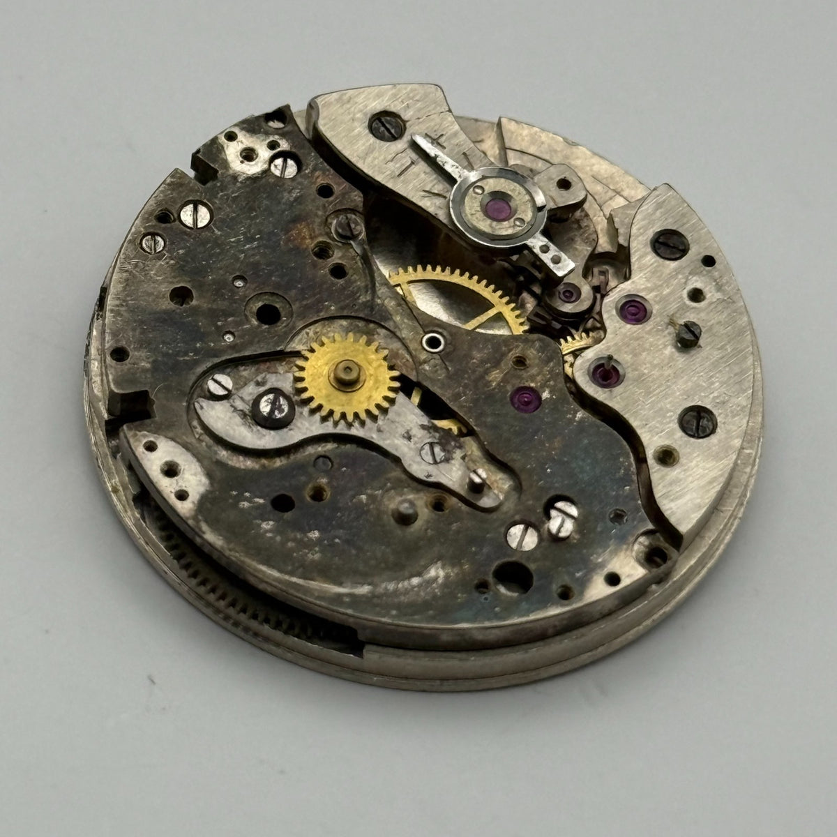 Landeron 51 Watch Movement - Chronograph - For Parts / Repair - 31.6mm