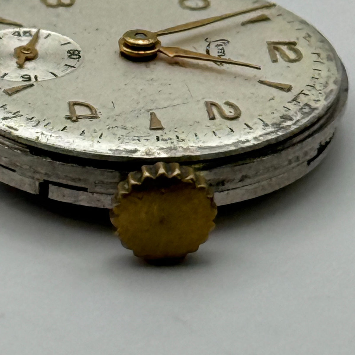 Revue 78 Watch Movement Limit 15 Jewels Swiss Manual Wind Parts Repair 19.7mm