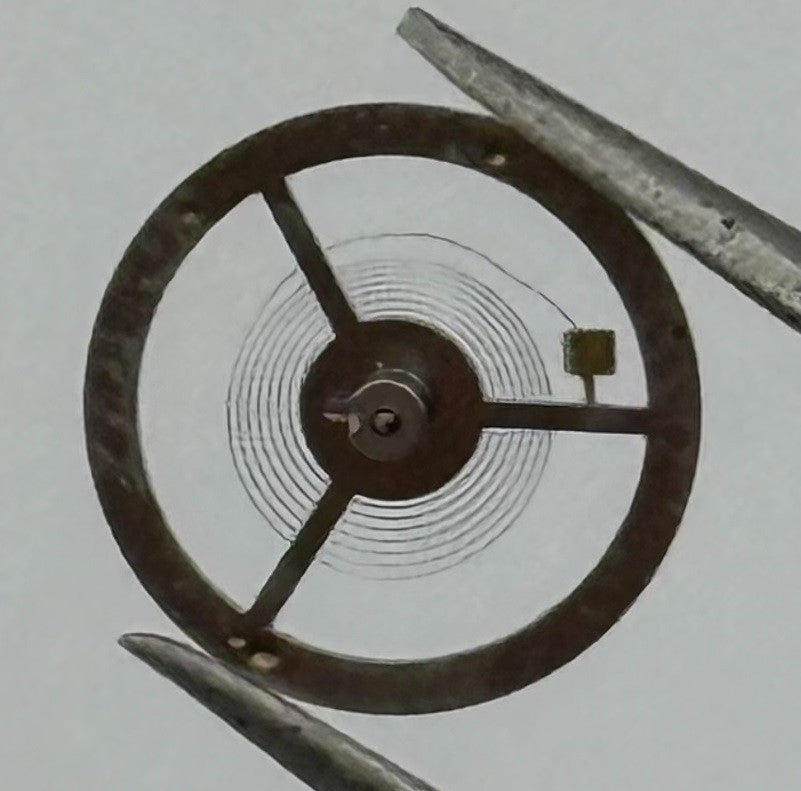 EB 8450 8460 8467 Balance Wheel Complete And Spring 8¾''' 1764 M Watch Parts NOS