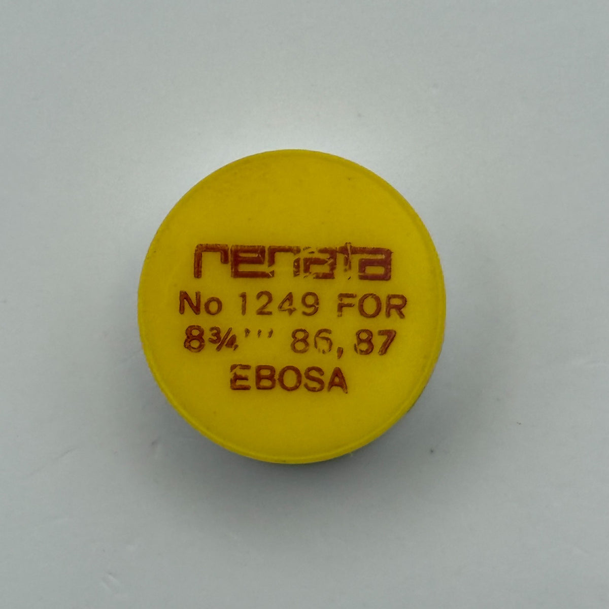 Ebosa 86 87 Balance Wheel Complete And Spring 8¾’’’ 1249 Watch Movement Parts